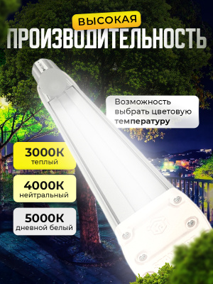 Уличный светодиодный светильник 50 Ватт, IO-STREET50